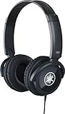 Yamaha HPH-100B Kopfhörer, schwarz – Geschlossener On-Ear-Kopfhörer für einzigartigen Sound & dynamischen Klang – Ideal als Zubehör für Yamaha Keyboards und Dig