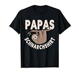 Papas Schnarchshirt | Schlafshirt Pyjama Schlafanzug Vater T-S