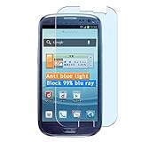 Vaxson 3 Stück Anti Blaulicht Schutzfolie, kompatibel mit Samsung I9301I Galaxy S3 Neo, Displayschutzfolie TPU Folie Bildschirmschutz [nicht gehärtetem Glas ] N
