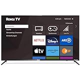 RCA Smart TV 55 Zoll Fernseher Roku TV(139cm) UHD 4K HDR10 HLG Dolby Audio Triple Tuner HDMI USB WiFi (Nur für Deutschland) 2024