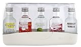 Vodka - Absolut 5 x Miniatures Gift S