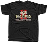 Age of Empires II The Age of Kings, Game 1999, T-Shirt Black Black S
