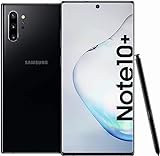 Samsung Galaxy Note 10+ Plus 4G Dual-SIM Smartphone (17.2cm (6.8 Zoll) 256/512 GB Speicher, 12GB RAM, Li-Ion 4300 mAh, Android 9 to 12 - Deutsche Version (256 GB, Schwarz)