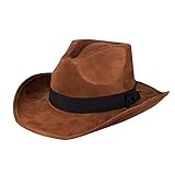 Boland 04089 - Erwachsenen Hut Adventure, Braun, Cowboy, Western, Ranger, Kopfbedeckung, Karneval, Mottoparty