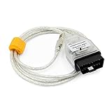 Alchiauto k d can kcan dcan cable DCAN K+Ediabas Cable Interface OBDii k-can Cable 2M compatible B M W