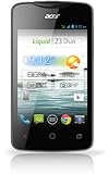 Acer Liquid Z3 Dual SIM Smartphone (8,9 cm (3,5 Zoll) Touchscreen, WiFi, Bluetooth, Android 4.2) schw