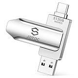 JSL JDTDC 512GB iPhone 15/16 USB Stick, iPhone Fotos Speichern, iPhone-15-Flash-Laufwerk iPad Speicherstick iPhone USB-C Memory stick iPhone Externer Speicher USB-C Stick Für iPhone 16/iPad/Android/PC