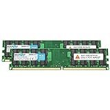 BRAINZAP 8GB (2X 4GB) DDR2 RAM DIMM PC2-6400U 2Rx16 800 MHz 1.8V CL6 AMD PC Arbeitssp
