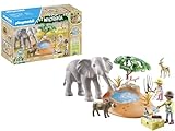 PLAYMOBIL Wiltopia 71294 Spritztour zum Wasserloch, aufregendes Safari-Erlebnis mit tierischem Lerneffekt, nachhaltiges Spielzeug für Kinder ab 4 J