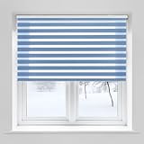 Doppelrollo ohne Bohren 40 x 160 cm Sonnenschutz & Sichtschutz Thermorollo Verdunkelungsrollo Größe und Farbe wählbar für Fenster & Tür, B