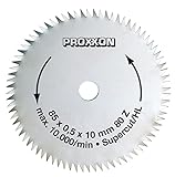 Proxxon Kreissägeblatt Super-Cut, 85 mm, 80 Zähn, 28731