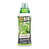 COMPO BIO Palmendünger für alle Zimmer-, Balkon- und Terrassenpflanzen, 100% natürliche Inhaltsstoffe, Spezial-Flüssig-Dünger mit extra Magnesium und Eisen, 500