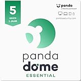 Panda Dome Essential 2023 – Virenschutz-Software | 5 Geräte | 1 Jahr | VPN | Sicheres Online-Banking | Diebstahlsicherung | WLAN-S