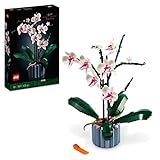 LEGO 10311 Icons Orchidee, Künstliche Pflanzen Set mit Blumen, Modellbausatz für Erwachsene, Home und Zimmer-Deko, Botanische Sammlung, Geschenke für Ehefrau oder Ehemann, Sie und I