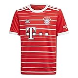 FC Bayern München Jungen Sæson 2022/23 officiel hjemmetrøje Trikot, Rot, 176 EU
