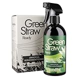 GreenStraw Ready Geruch-Neutralisierer 500ml Enzymreiniger gegen Gerüche und Schmutz auf Polster und glatten Ob