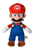 Simba 109231010 - Super Mario Plüschfigur, 30cm, kuschelweich, Nintendo, Charakter aus weltberühmten Computerspiel, ab den ersten Lebensmonaten geeig