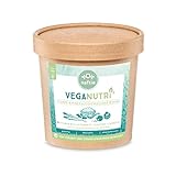 naftie VegaNutri Vitamin & Mineralien Mix für Hunde - Multivitamine & Mineralstoffe - Futterzusatz vegan - 500g