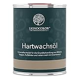 Lignocolor Hartwachsöl (1 L, Farblos seidenglänzend) Holzöl für den Innenbereich – viele Farbtöne verfügb