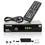 PremiumX Kabelreceiver DVB-C FTA 531C Digital FullHD SCART HDMI USB Mediaplayer, TV-Receiver Kabel-F