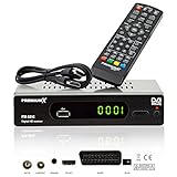 PremiumX Kabelreceiver DVB-C FTA 531C Digital FullHD SCART HDMI USB Mediaplayer, TV-Receiver Kabel-F