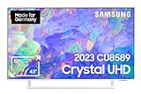 Samsung Crystal UHD CU8589 43 Zoll Fernseher (GU43CU8589UXZG, Deutsches Modell), Dynamic Crystal Color, AirSlim Design, Crystal Prozessor 4K, Smart TV [2023]