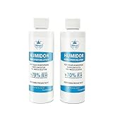 Befeuchter Lösung, Humidor Humidifier Solution,Humidore Zigarren Propylenglykol Vorgemischt Flüssigkeit 7 Fl oz(2 Flasc), Humidore Solution fur Zigarren,Luftbefeuchter Lösung,Tragbares R
