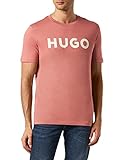 HUGO Men's Dulivio T-Shirt, Medium Pink665, XL
