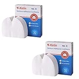 Y-Kelin Haft-Polster 30 Stück Packung für Oberkiefer, 2er Vorteilspack (2x 30 Stück)