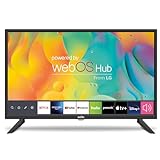 CELLO 24' Smart TV LG WebOS HD Ready Fernseher mit Triple Tuner S2 T2 FreeSat Bluetooth Disney+ Netflix Apple TV+ Prime V