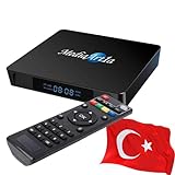 Türkische Internet TV IPTV Box 4K Full HDTV Mediaart-1a Android 10 kostenlose öffentliche Kanale vorprogrammiert, YouTub