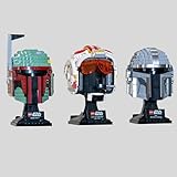 Capricorn Goods - Präsentationsständer für Lego Helmserie | Wandhalterung für Lego Darth Vader - Captain Rex - Mandalorian Helm - Gauntlet Serie | Kompatibel mit allen H