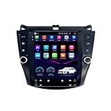 9,7 Zoll LHD Bildschirm Vertikal Android 11 Navigation GPS Auto Android für Hond-a Accord 7 2003-2008 2din Auto Radio Stereo Multimedia Player mit BT WiFi (Color : S3 1G 16G)