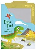 Mein Zaubermalbuch - Dino Toni und seine Freunde | Zaubertafel mit Stift | Für Kinder ab 3 J
