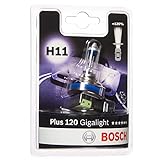 Bosch H11 Plus 120 Gigalight Lampe - 12 V 55 W PGJ19-2 - 1 Stück