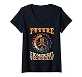 Biomedizinische Technik Medizintechniker/in Biomedizin T-Shirt mit V