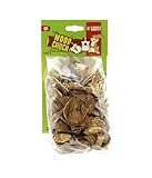 Croci Woodchuck Birken- und Echinacea-Chips, 100% natürliches Nagerfutter für Kaninchen, Hamster, Chinchillas und Meerschweinchen, 100 g