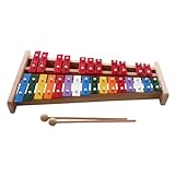 Maciun Kleinkind-Xylophon, Xylophon-Instrument,Educational Xylophone | 27 Noten pädagogisches Kleinkind-Xylophon, Kleinkind-Xylophon, tragbares Glockenspiel-Instrument für Kinder, Jungen und M