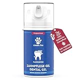 NEU! Golden Pets Hundezahnpasta - Zahnreinigung & Zahnpflege gegen Zahnstein, Maulgeruch & Zahnfleischentzündung. Dental Gel für effektive Maulhygiene, Dog Toothpaste, Hund Z