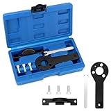 QWORK® Zahnriemen Werkzeug, Kfz-Motor Einstellwerkzeug, Timing Arretierungswerkzeug Kompatibel mit FIAT Punto Evo, Panda 1.1, 1.2, 1.4 Liter 8V M