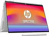 HP Spectre x360 2in1 Laptop | 13,5' WUXGA+ IPS Touchscreen | Intel Core i7-1165G7 (Intel EVO) | 16GB RAM | 512GB SSD | Intel Iris Xe | Win 11 | QWERTZ | Silber |inkl. Pen, USB-C Hub & Lederhü