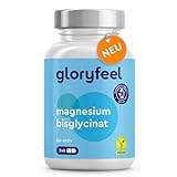 Magnesiumbisglycinat - 240 Kapseln (2x2 pro Tag) - 400 mg elementares Magnesium pro Tag - Premium: Chelatiertes Magnesium - Laborgeprüft, vegan, hochdosiert - Weniger Müdigkeit, Muskel-Support*