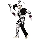 Spooktacular Creations Halloween Böser Narr Clown Kinder Kostüm mit Maske für gruselige Clown Kostüm Party