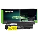 Grün Zelle® Laptop akku für Lenovo IBM Thinkpad T400 schwarz schwarz Standard - Green Cell Cells 4400 mAh 10.8V