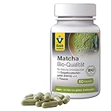 Raab Vitalfood Bio Matcha-Kapseln, 60 Stück, Grüntee-Extrakt aus Japan, Premium Qualität, vegan, glutenfrei, grüner Tee, 1 M