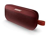 Bose SoundLink Flex Bluetooth Speaker – kabelloser, wasserdichter, tragbarer Outdoor-Lautsprecher – Karmin Rot [Exklusiv bei Amazon]
