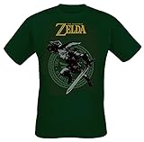 The Legend of Zelda Herren Link Pose Bluse, grün, XL