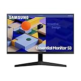 Samsung S31C Essential Monitor S27C314EAU, 27 Zoll, IPS-Panel, Full HD-Auflösung, Eco Saving Plus, AMD FreeSync, 5 ms Reaktionszeit, Bildwiederholrate 75 Hz, Schw
