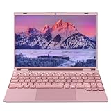 AOCWEI Laptop 14 Zoll 8GB+256GB SSD Erweiterbar Erweiterungen 1 TB SSD, Notebook mit Intel N5095 (bis zu 2,9 GHz), Kühlgebläse 1920x1200 2K FHD Extrem Schmale Lünette Bildschirm Multifunktionales-Pink