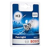 Bosch H3 Pure Light Lampe - 12 V 55 W PK22s - 1 Stück